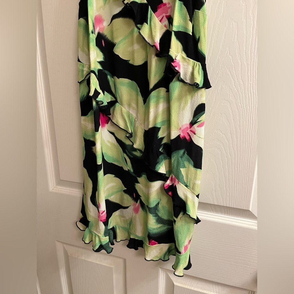 H&M~FLORAL/ TROPICAL~DRESS - Picture 5 of 14